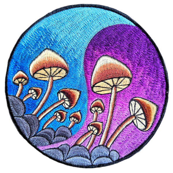 Naszywka nepalska "Magic Mushrooms"